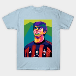 Ricardo Kaka Wpap Pop Art T-Shirt